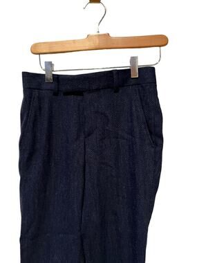 ASOS Blue herringbone Tailored Work Pants 26